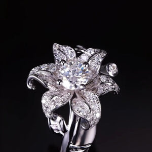 "Lily Bloom" Diamond Engagement Ring