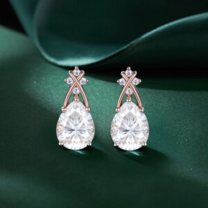 Criss Cross Stud Earrings For Women