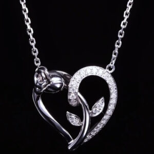 Enchanted Rose Diamond Pendant